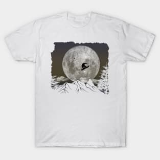 Snowboard Freestyle - Winter Night T-Shirt